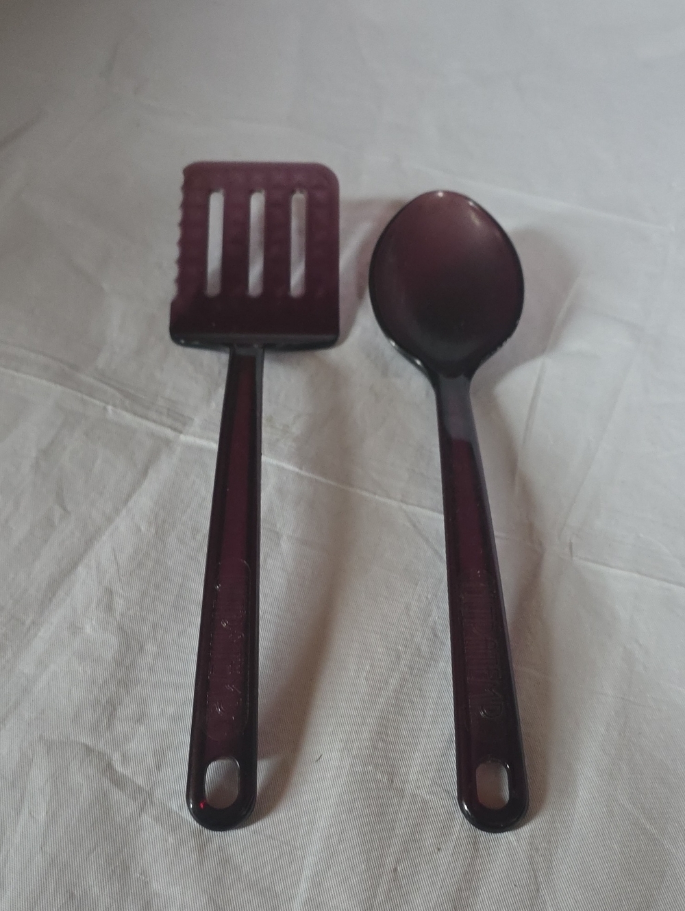 Ultratemp VTG Slotted Spatula and Serving Spoon Purple